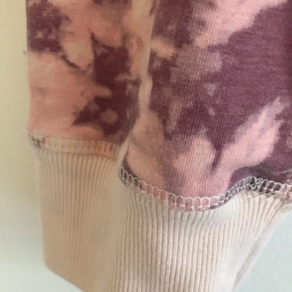 BCBG  pink tie dyed Sweatshirt - Picture 2 of 3